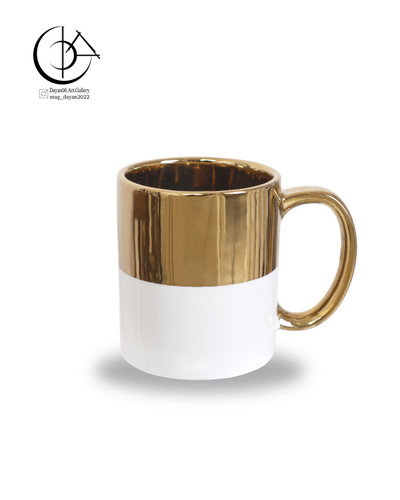 ماگ چینی دایان گالری مدل Cg111 رنگ طلایی