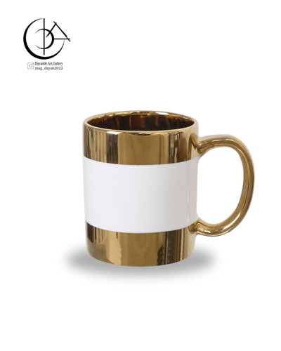 ماگ چینی دایان گالری مدل Cg107رنگ طلایی