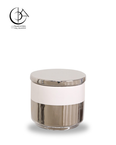 بانکه سرامیکی دایان گالری مدل Bs05 رنگ نقرهای