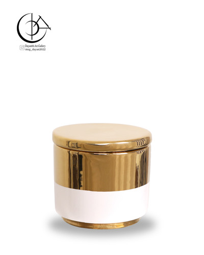 بانکه سرامیکی دایان گالری مدل Bg06 رنگ طلایی