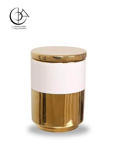 بانکه سرامیکی دایان گالری مدل Bg07 رنگ طلایی